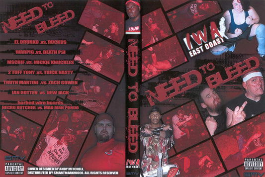 need to bleed 2005 DVDs & Videos Pwcatalog