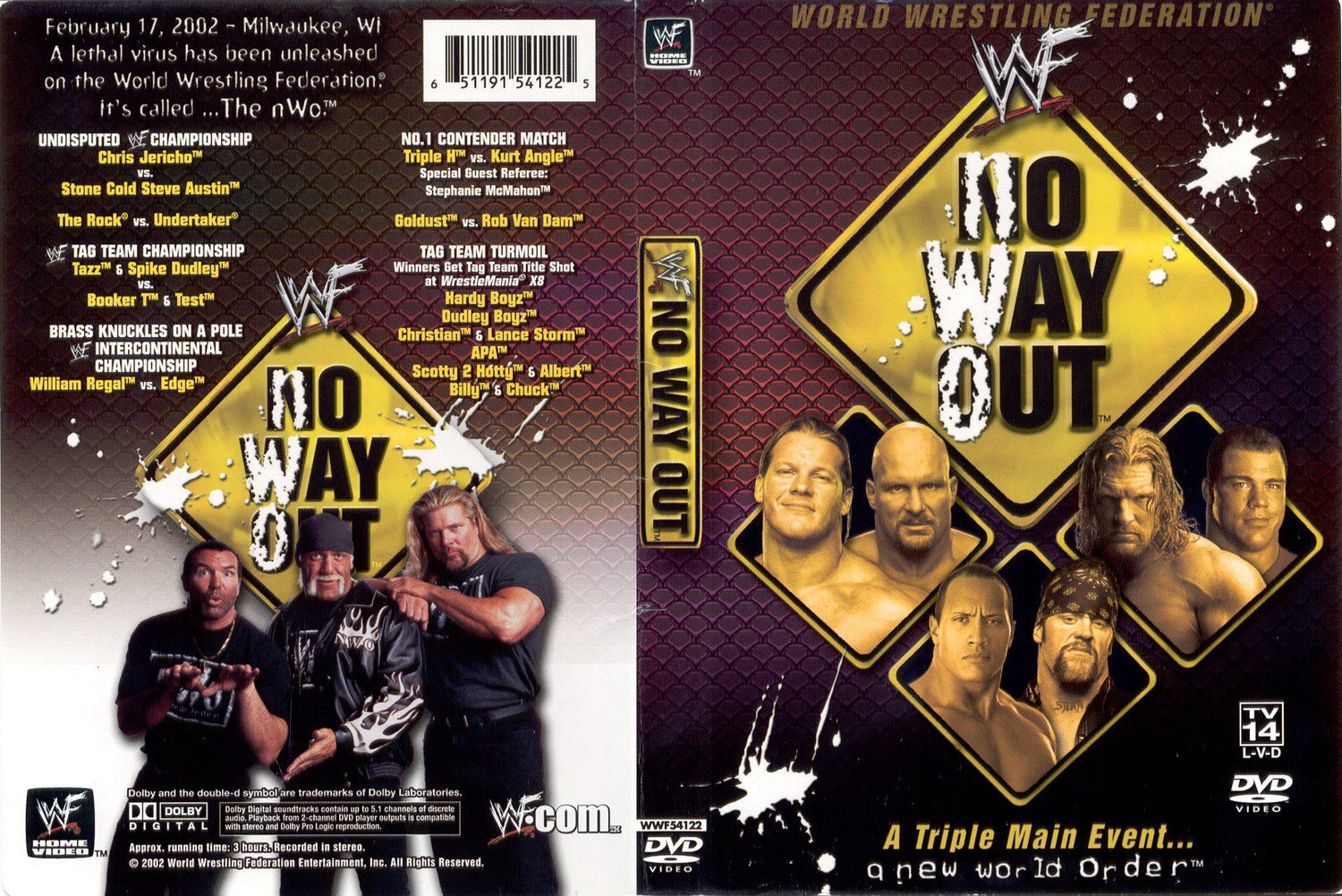 no way out 2002 DVDs & Videos Pwcatalog