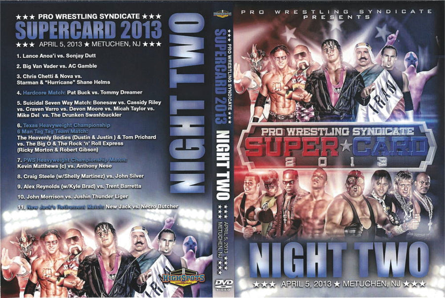 pws super card 2013 - night 2 DVDs & Videos Pwcatalog