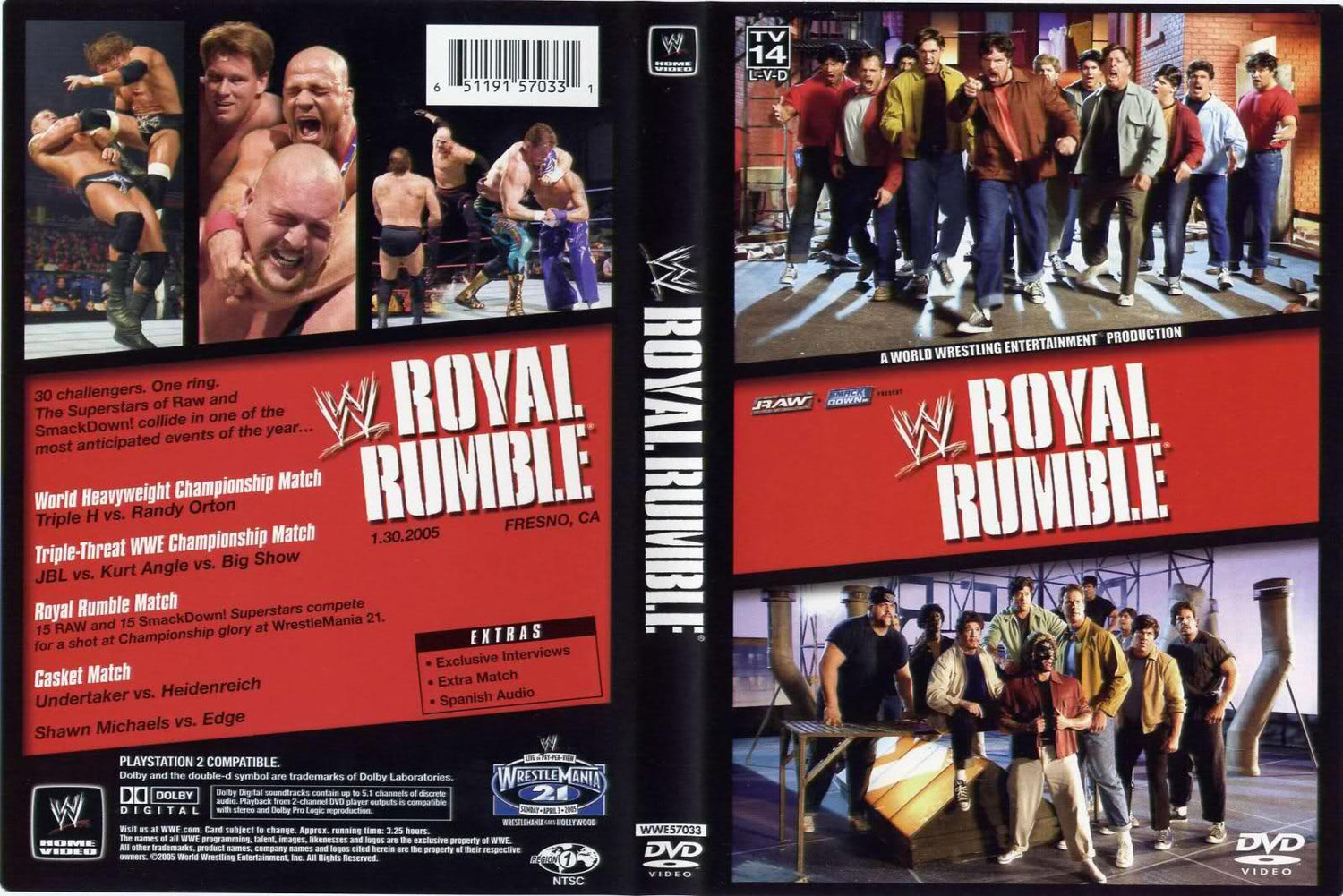 Royal Rumble 2005 DVDs & Videos Pwcatalog