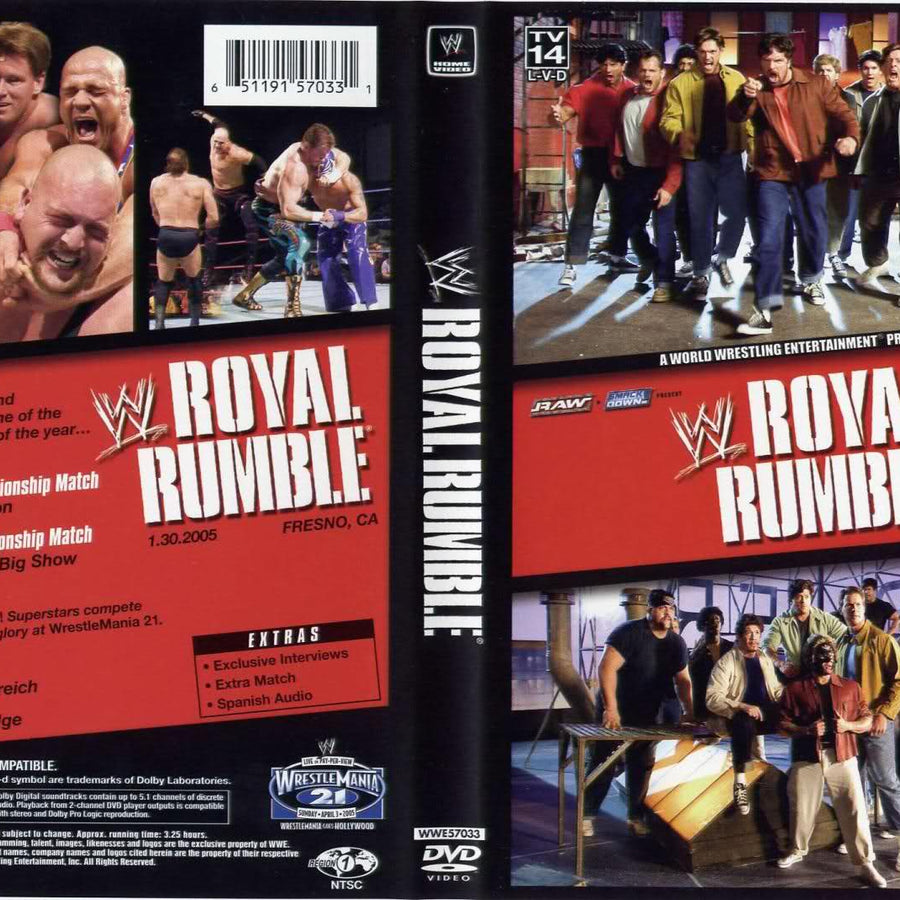 Royal Rumble 2005 DVDs & Videos Pwcatalog