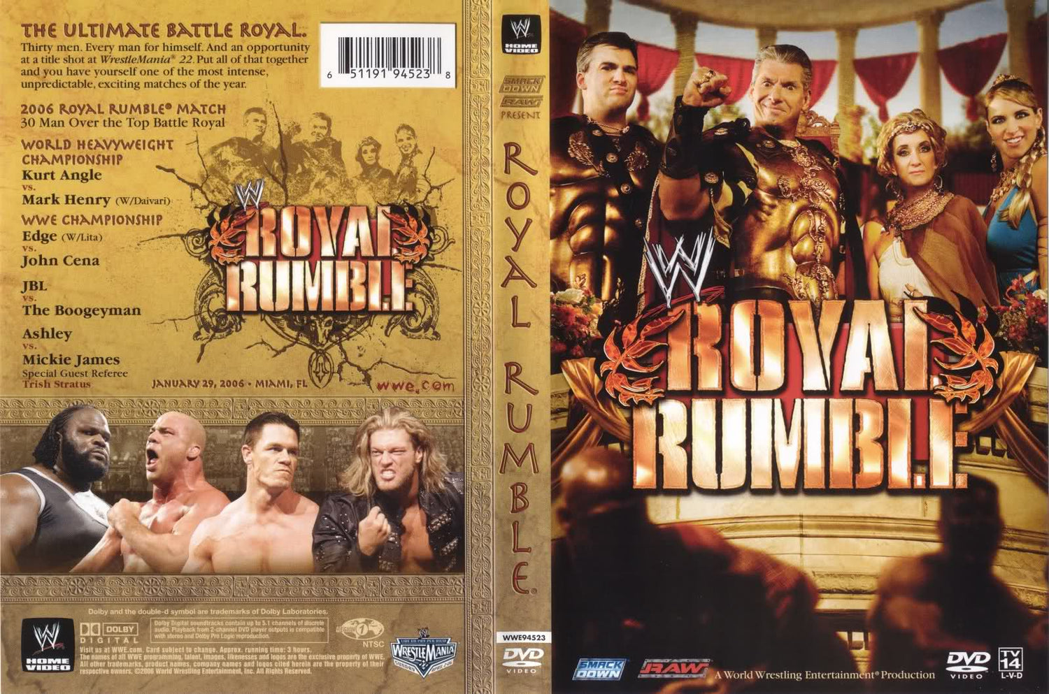 Royal Rumble 2006 DVDs & Videos Pwcatalog