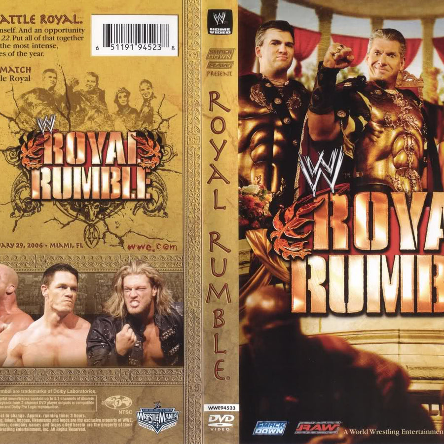 Royal Rumble 2006 DVDs & Videos Pwcatalog