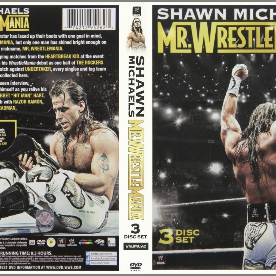 shawn michaels mr wrestlemania DVDs & Videos Pwcatalog