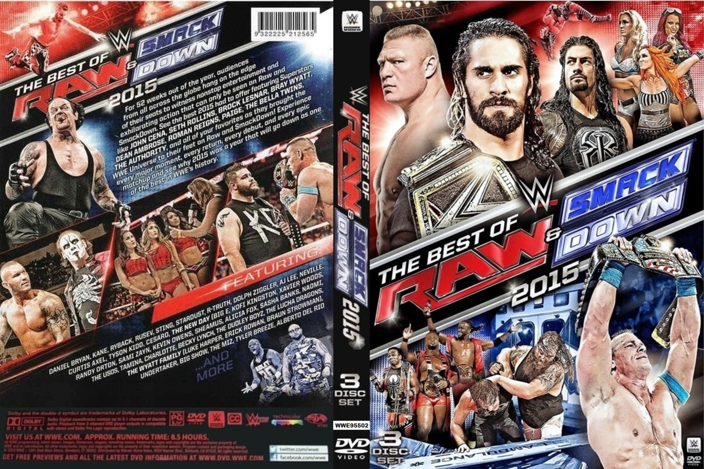 the best of raw smackdown 2015 official DVDs & Videos Pwcatalog