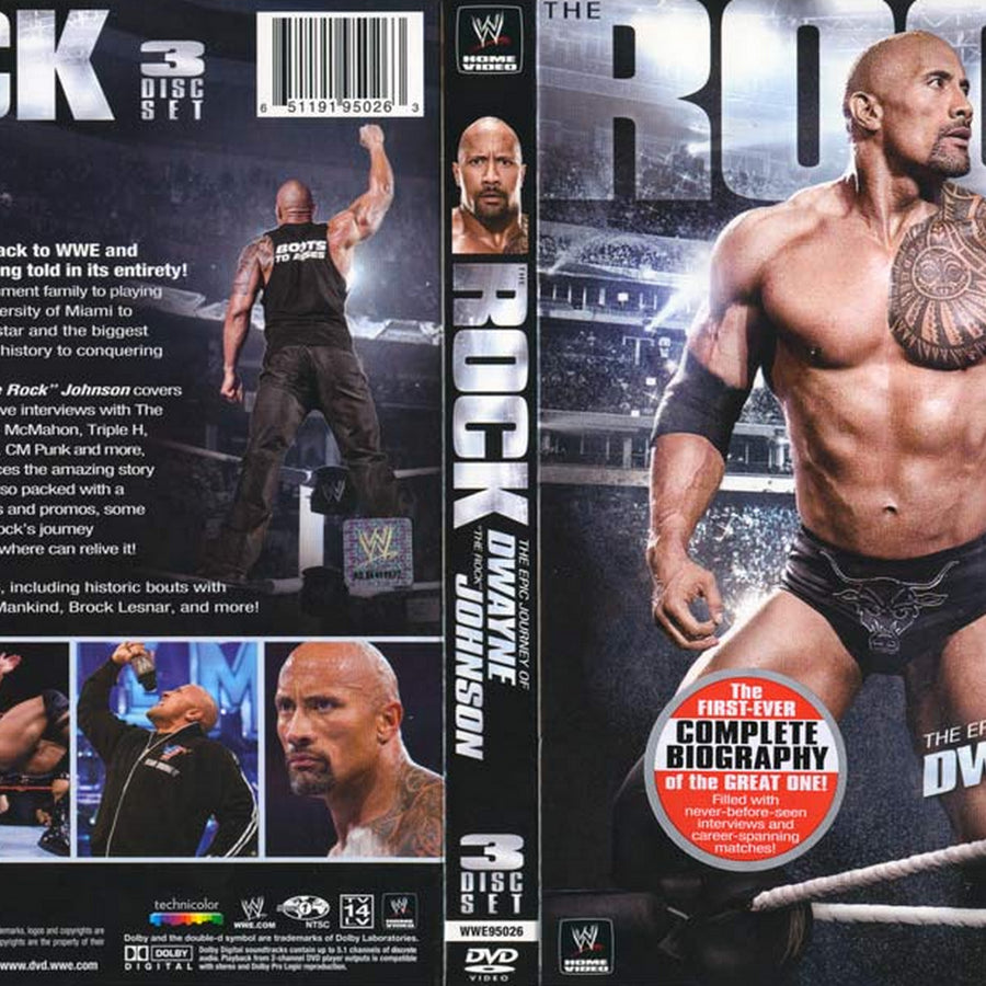 the epic journey of dwayne the rock johnson DVDs & Videos Pwcatalog