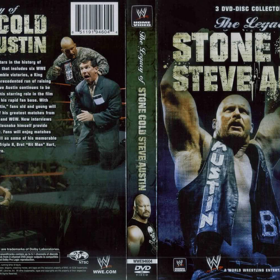 the legacy of stone cold steve austin DVDs & Videos Pwcatalog