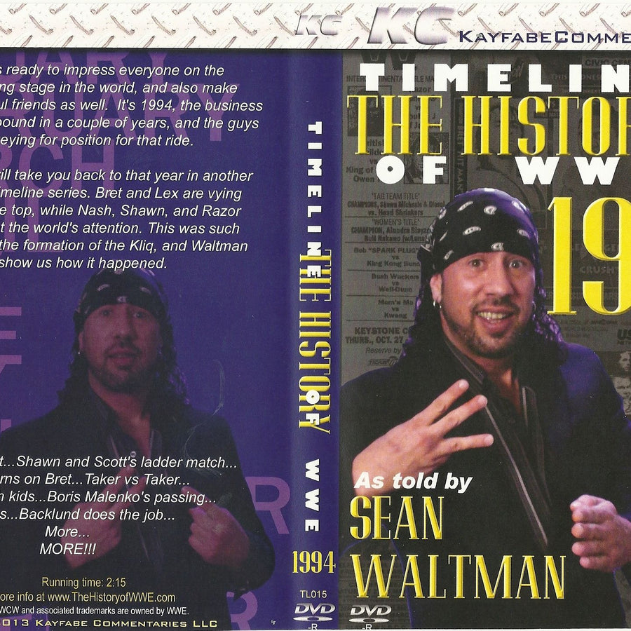 timeline - the history of wwe 1994 DVDs & Videos Pwcatalog
