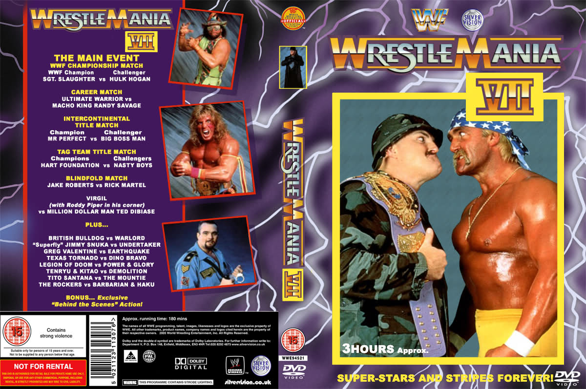 Wrestlemania vii DVDs & Videos Pwcatalog