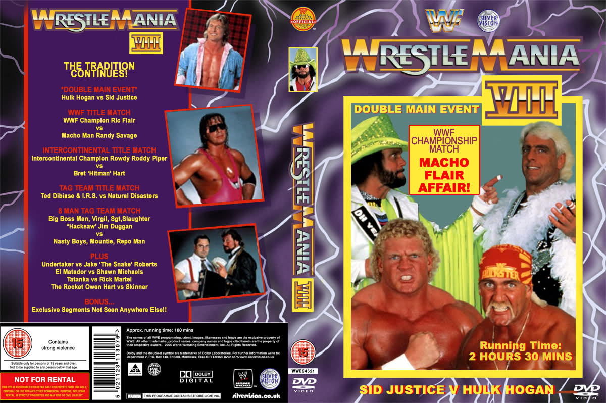Wrestlemania viii DVDs & Videos Pwcatalog