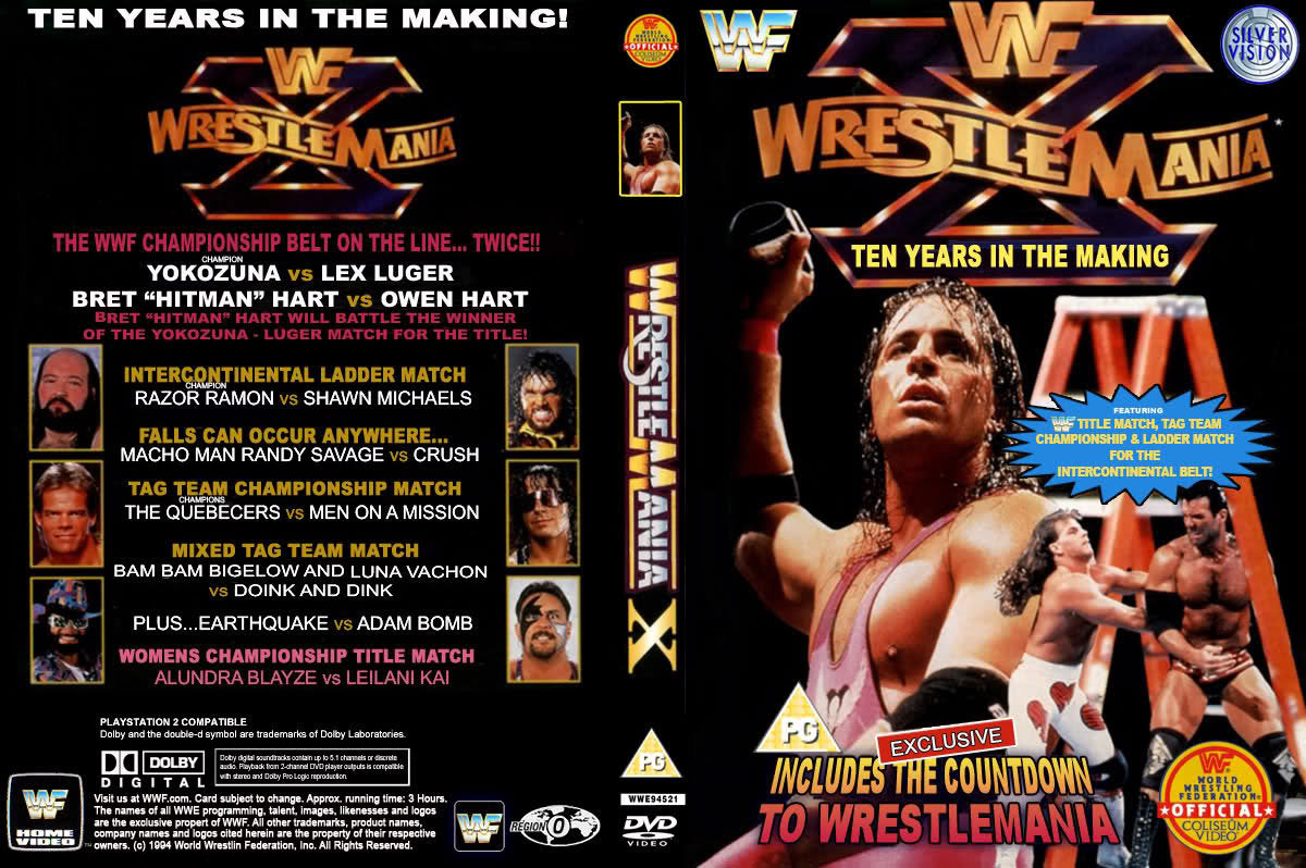 Wrestlemania x DVDs & Videos Pwcatalog