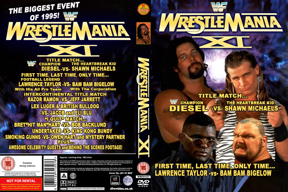 Wrestlemania xi DVDs & Videos Pwcatalog