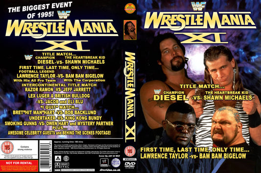 Wrestlemania xi DVDs & Videos Pwcatalog