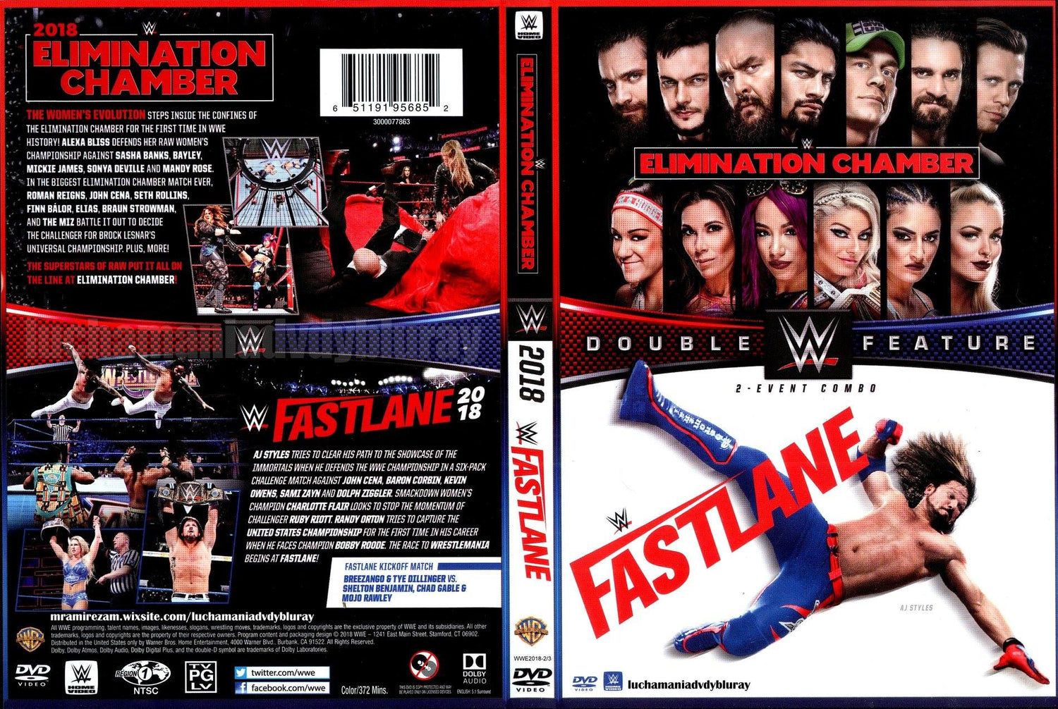 wwe elimination chamber fastlane 2018 ntsc DVDs & Videos Pwcatalog