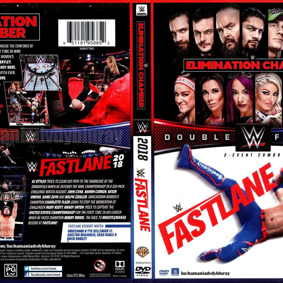 wwe elimination chamber fastlane 2018 ntsc DVDs & Videos Pwcatalog