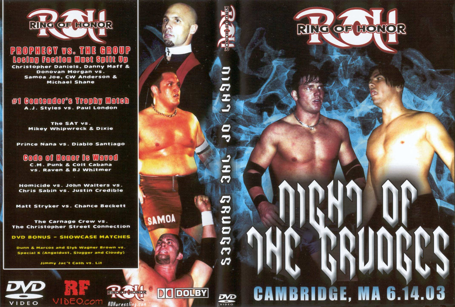 night of the grudges DVDs & Videos Pwcatalog