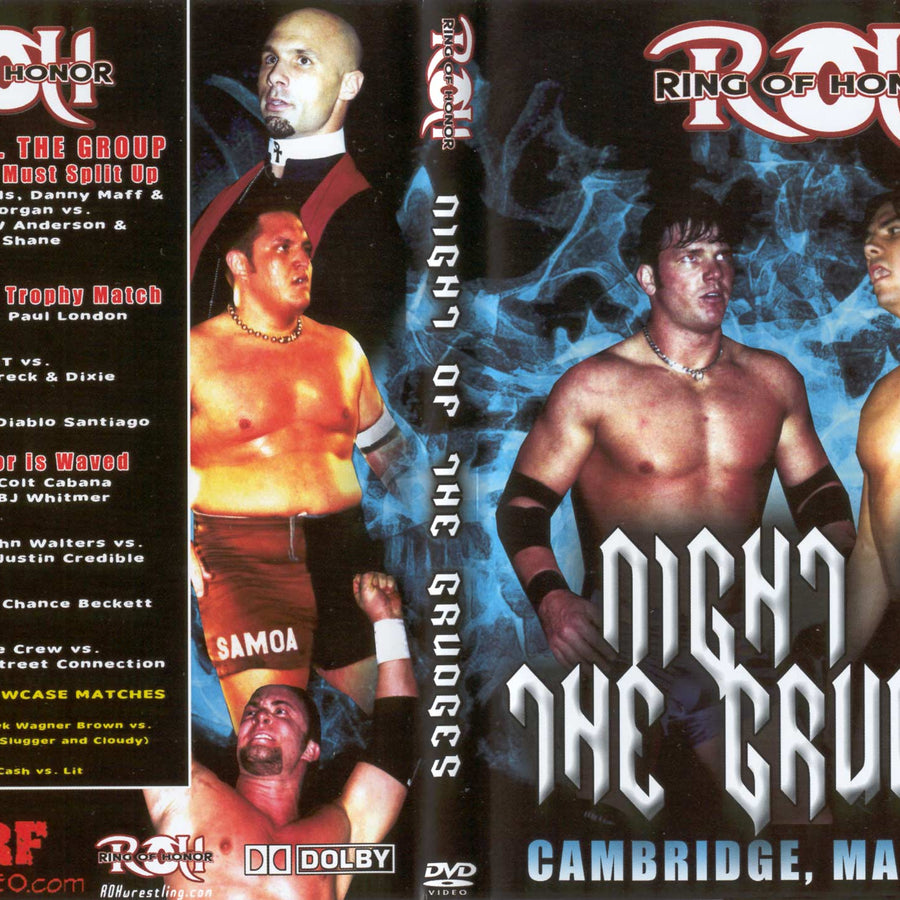 night of the grudges DVDs & Videos Pwcatalog