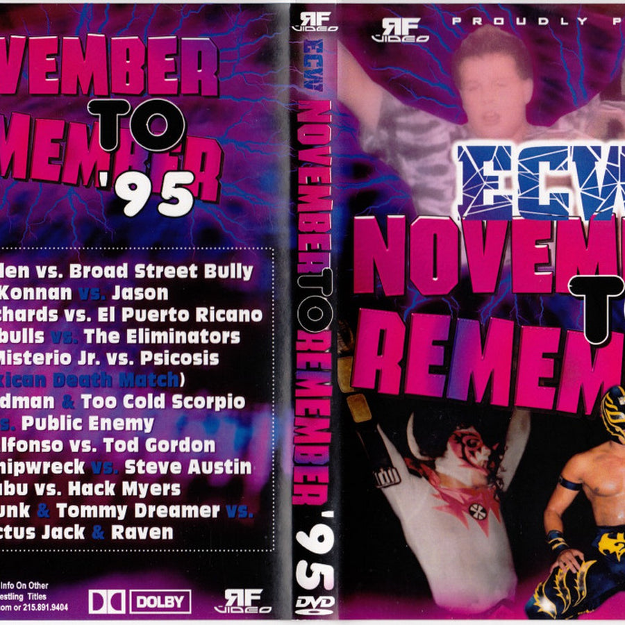 november to remember 1995 2 DVDs & Videos Pwcatalog