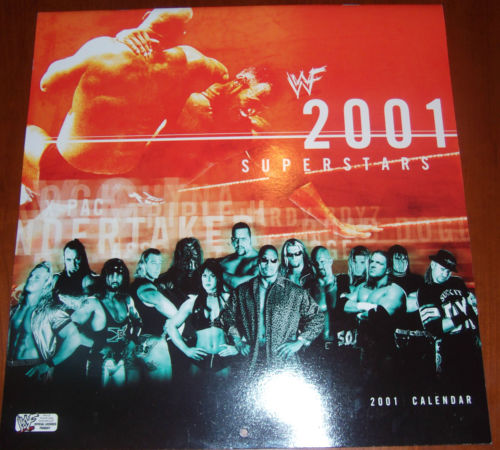 2001 WWF Superstars Calendar