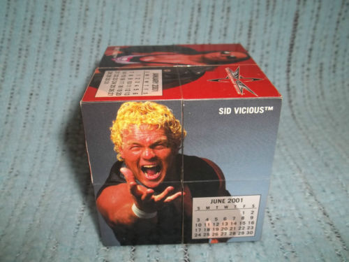 2001 Wrestling Cube Calendar