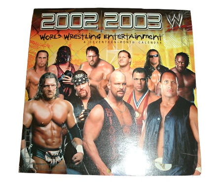 2002-03 WWE Wrestling Calendar Pwcatalog