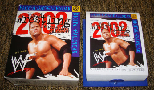 2002 WWF Page-A-Day Calendar