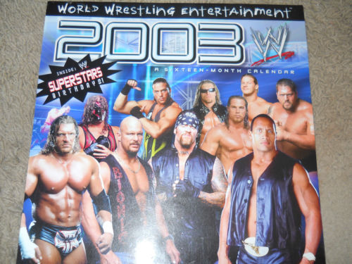 2003 WWE Calendar