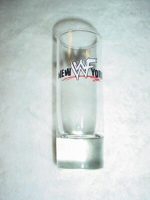 WWF New York restaurant tall shot glass PWcatalog