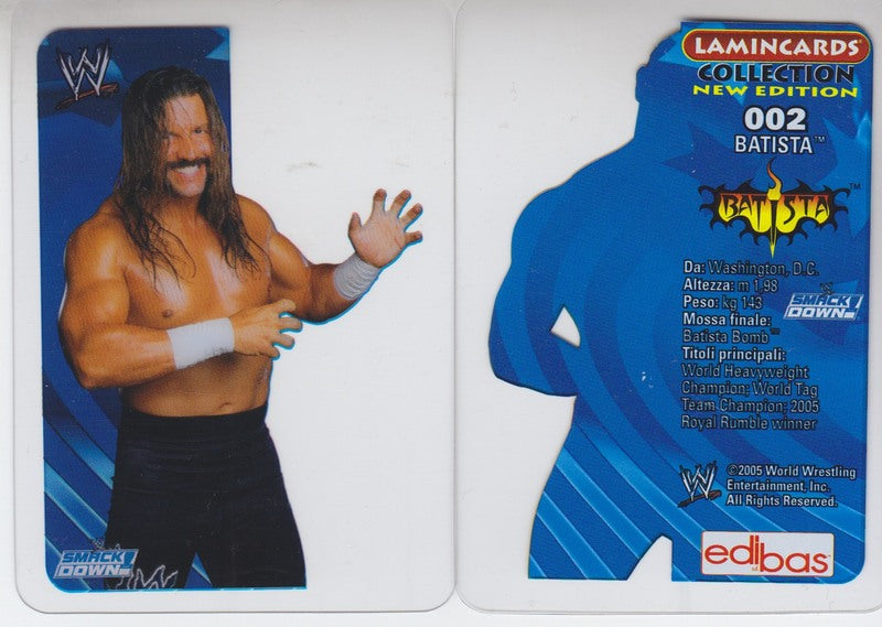 2005 Edibas (Italy) WWE Lamincards Set (150) Nm Approx 2017 value:$100