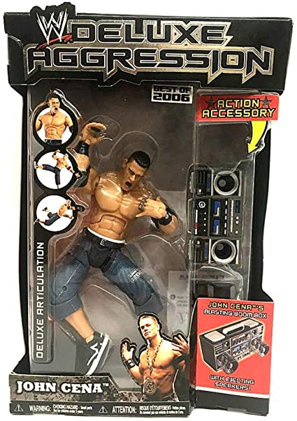 WWE Jakks Pacific Deluxe Aggression Best of 2006 John Cena Action & Toy Figures PWcatalog