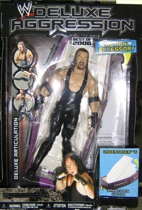 WWE Jakks Pacific Deluxe Aggression Best of 2006 Undertaker Action & Toy Figures PWcatalog
