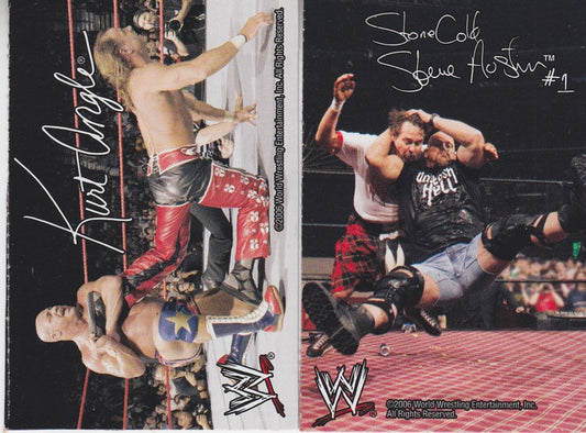 2006 Unilever WWE Ice Cream Cards Set#15 (10) Ex/Nm approx 2017 value:$100