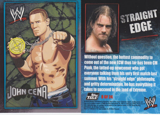 2007 Topps WWE Dog Tags Cards Set (24) Nm PW Catalog