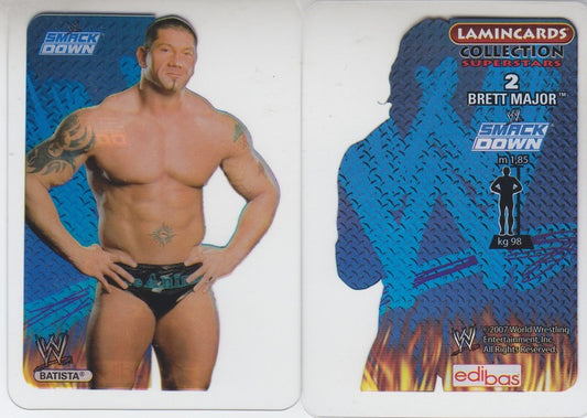 2007 Edibas (Germany) WWE Lamincards Collection Set (162) Nm