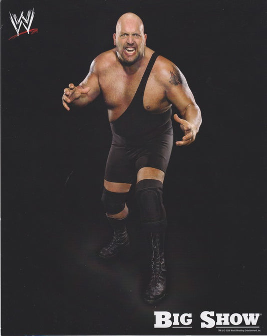 2008 Big Show WWE Promo Photo