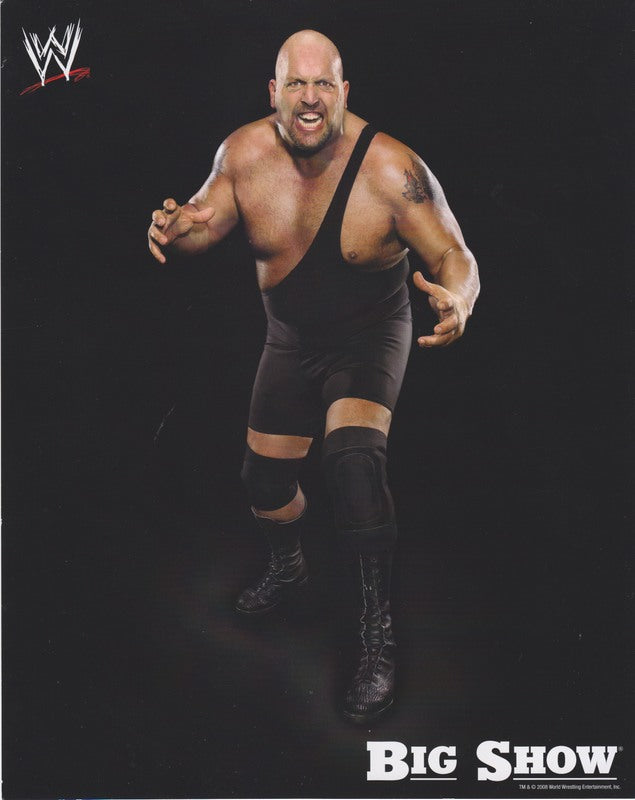 2008 Big Show WWE Promo Photo PW Catalog