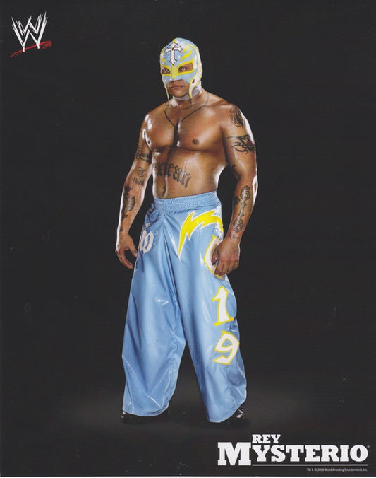 2008 Rey Mysterio WWE Promo Photo