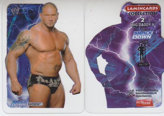 2008 Edibas (Germany) WWE Lamincards Collection Set (162+Binder) Nm approx 2017 value:$100