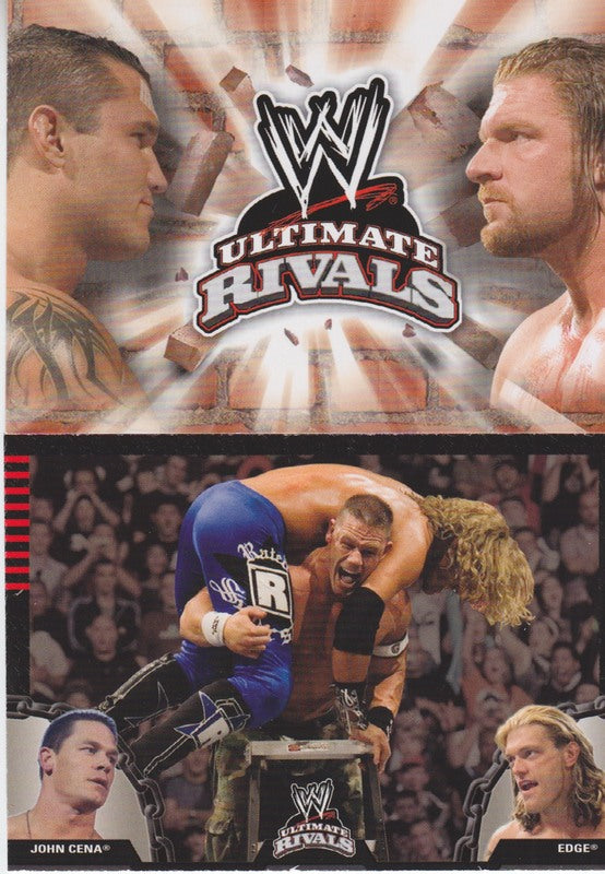 2008 Topps WWE Ultimate Rivals Set (90+Promo) Nm