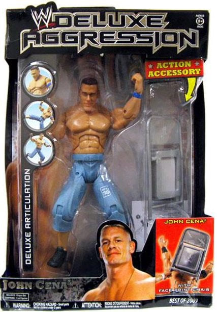 WWE Jakks Pacific Deluxe Aggression Best of 2009 John Cena Action & Toy Figures PWcatalog