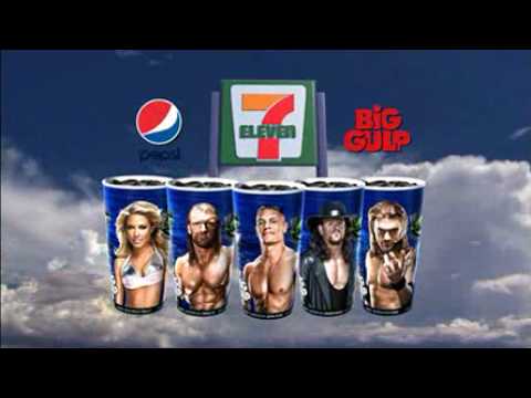 John Cena SummerSlam 2009 7-11 big gulp
