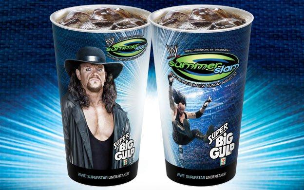 The Undertaker SummerSlam 2009 7-11 big gulp PWcatalog
