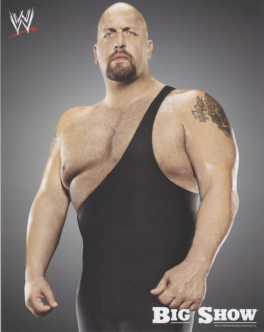 2009 Big Show WWE Promo Photo
