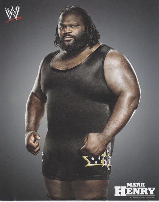 2009 Mark Henry WWE Promo Photo