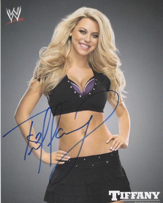 2009 Tiffany (Signed) WWE Promo Photo