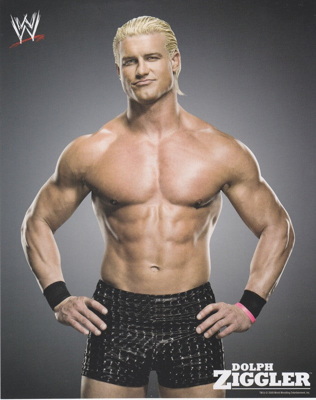 2009 Dolph Ziggler WWE Promo Photo