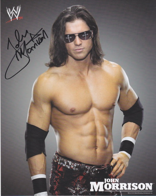 2010 John Morrison (Signed) WWE Promo Photo