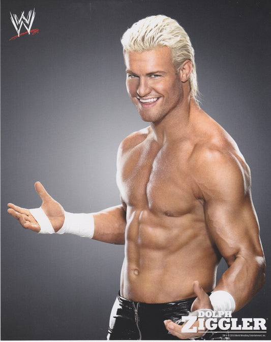 2010 Dolph Ziggler WWE Promo Photo