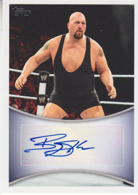 2011 Topps WWE Big Show autograph 2017 approx value:$30