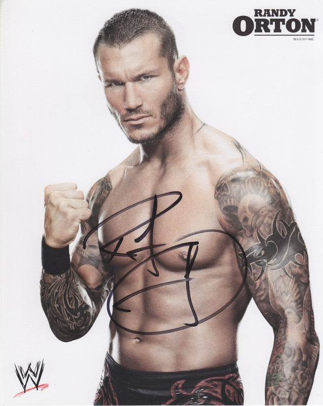 2011 Randy Orton (signed) WWE Promo Photo